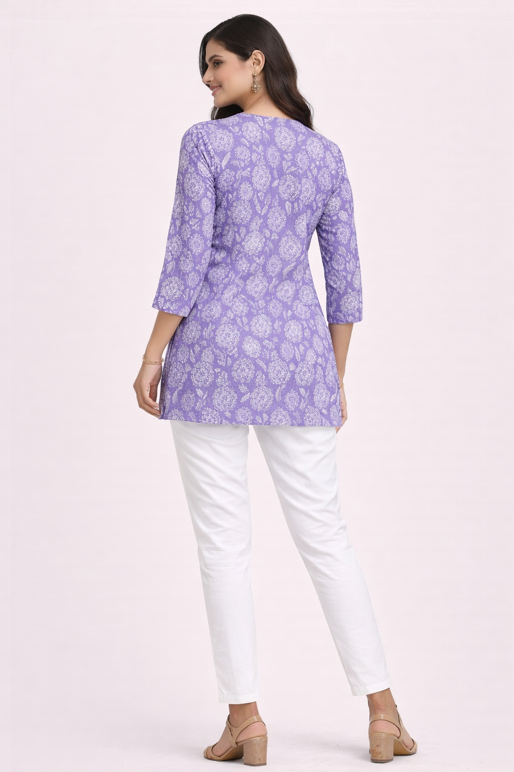 Purple Cotton Top