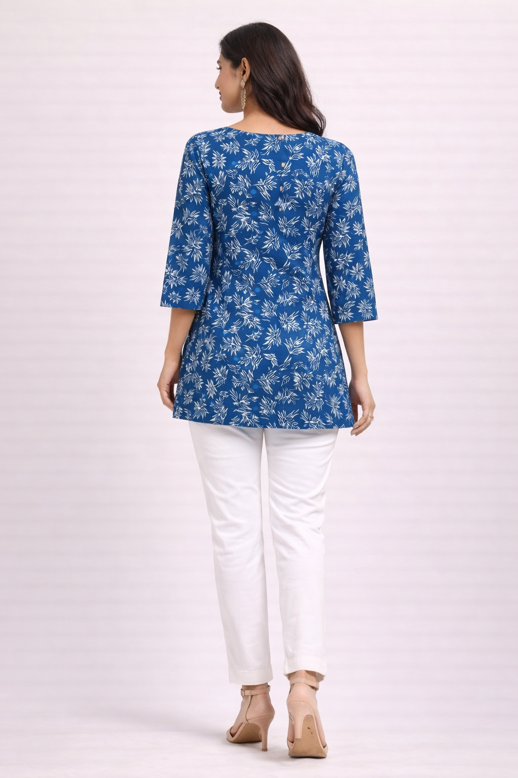 Blue Cotton Top